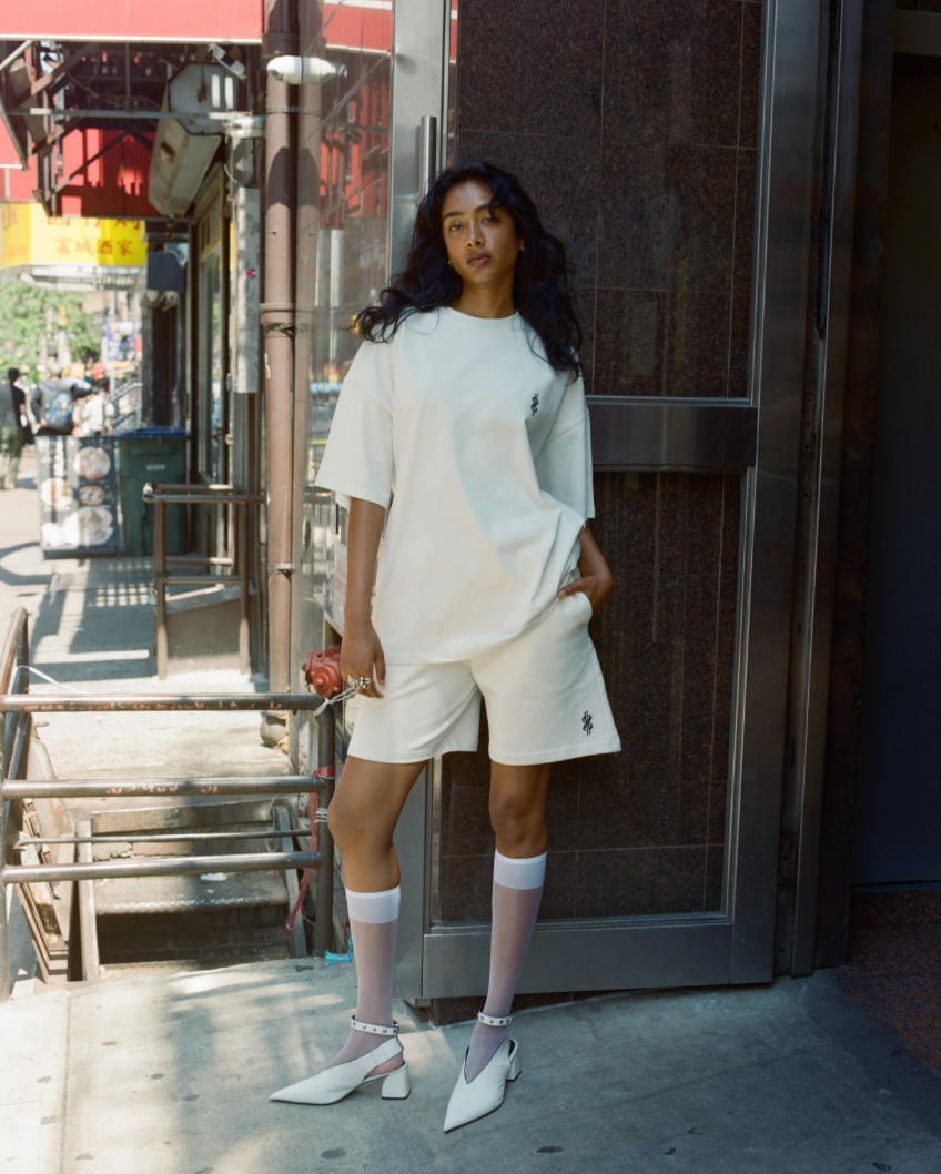 Cream Heritage Shorts