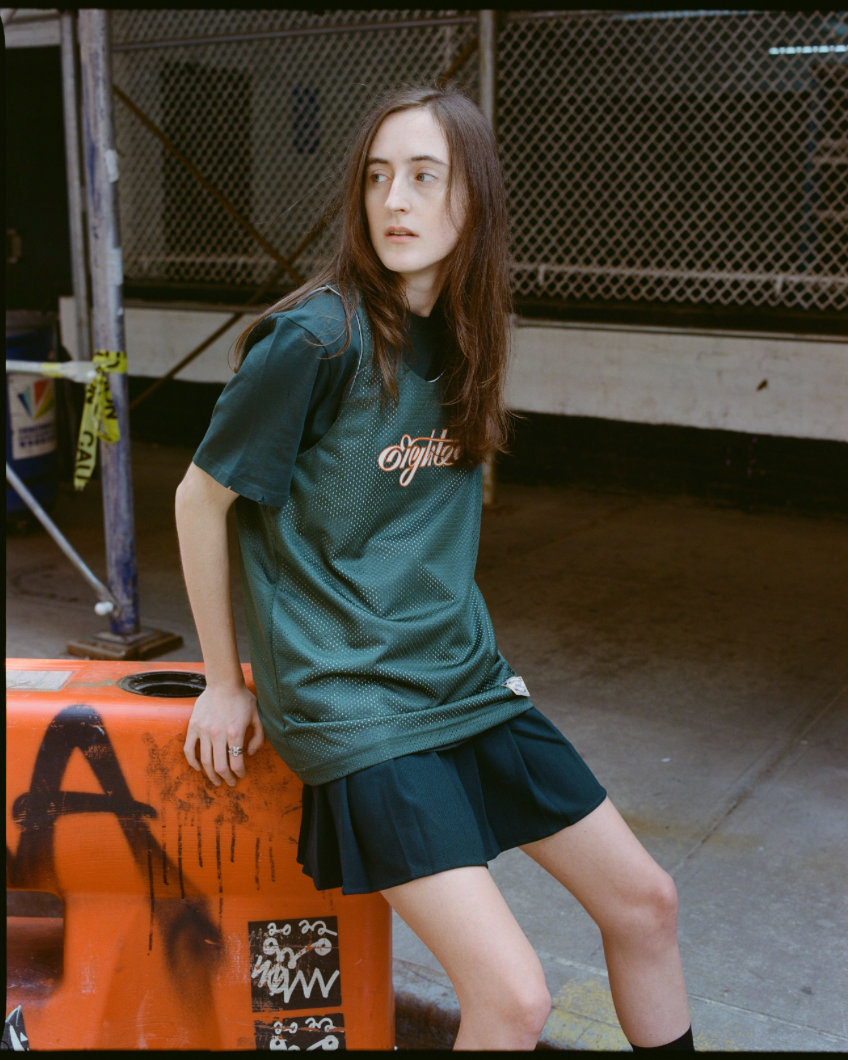 Hunter Green Distressed Tee
