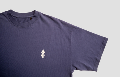 Navy Monogram Tee
