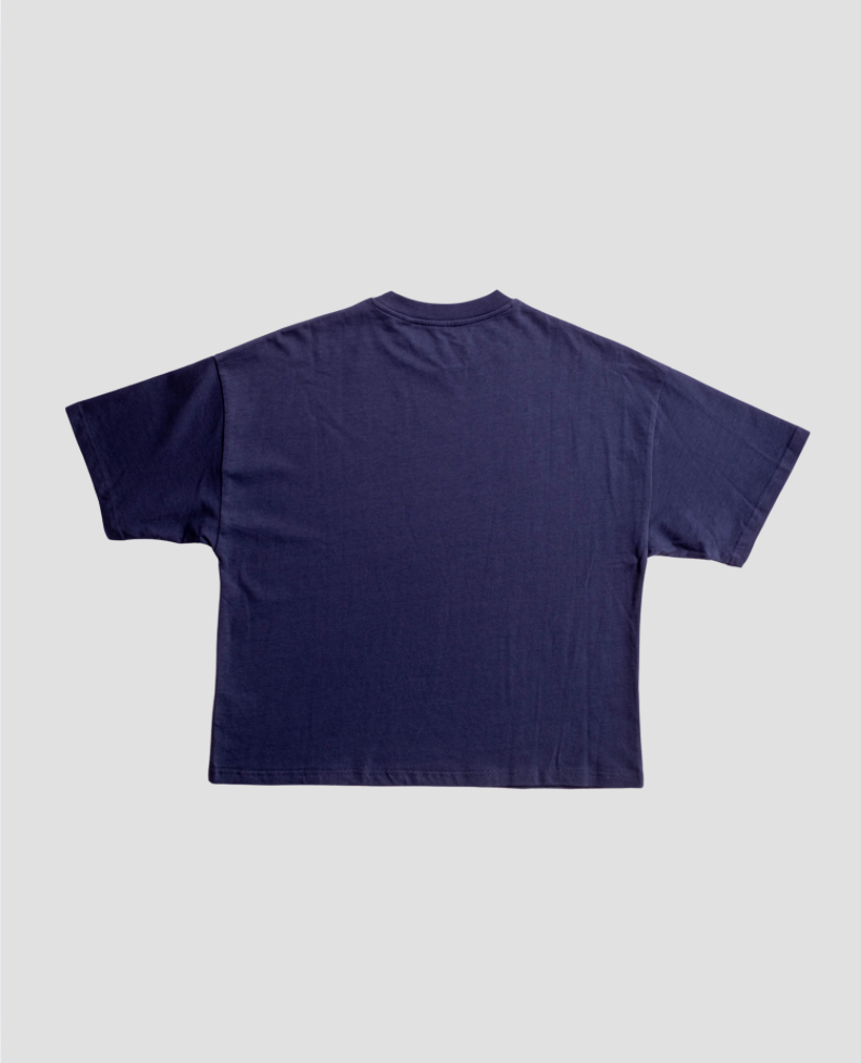 Navy Monogram Tee
