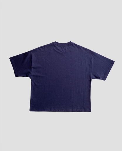 Navy Monogram Tee